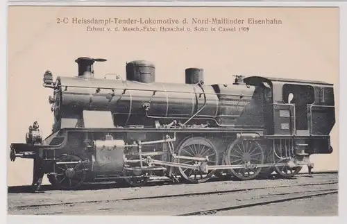 900784 Ak 2-C Heissdampf-Tender-Lokomotive der Nord-Mailänder Eisenbahn