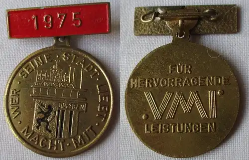 DDR Abzeichen VMI - Für hervorragende Leistungen - Macht Mit 1975 (123813)