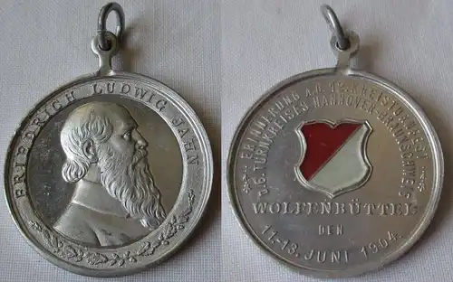 seltene Medaille 12.Kreisturnfest Hann.-Braunschweig Wolfenbüttel 1904 (128372)