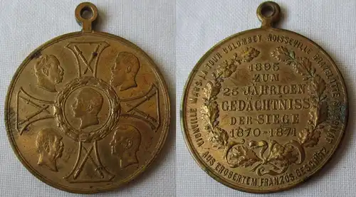Preussen Medaille 1895 zum 25 jährigen Gedächtnis der Siege 1870 1871 (126527)