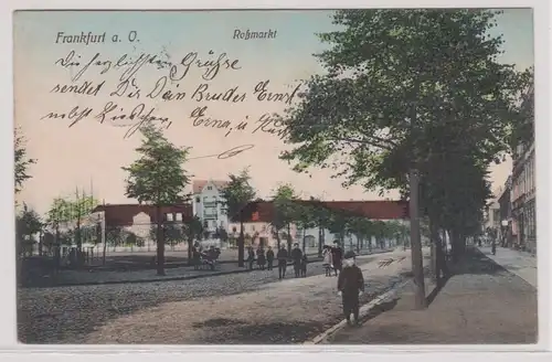 16445 Ak Frankfurt an der Oder Roßmarkt 1911