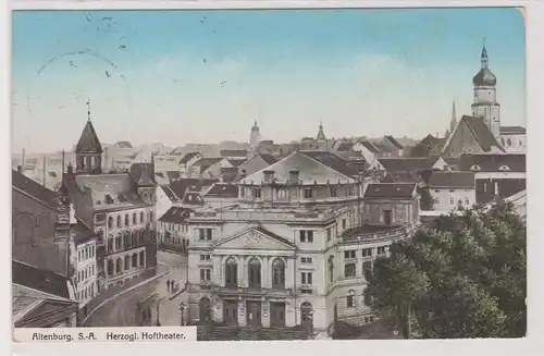 04032 Ak Altenburg S.-A. herzogliches Hoftheater 1914