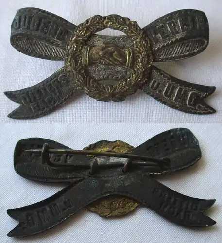 altes Blech Abzeichen Jugendverein Dittersbach u.Umgebung um 1910 (136151)