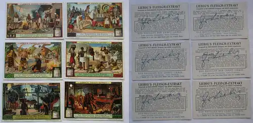 Liebigbilder Serie Nr. 895 Zur Geschichte des Eisens Jahrgang 1913 (4/165912)