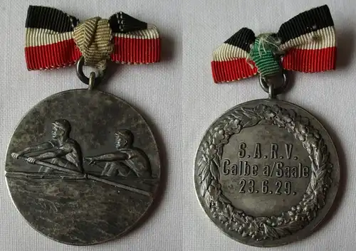 Medaille Sachsen-Anhaltisscher Ruderverband S.A.R.V. Calbe 23.6.1929 (129865)