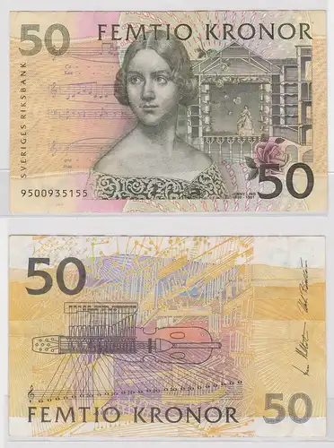 Banknote 50 Kronen Schweden 2003 Pick 62 (156413)