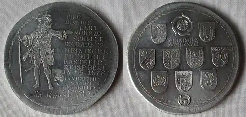 DDR Medaille 17. Arbeiterfestspiele Meiningen 1978 Helmut König (162877)