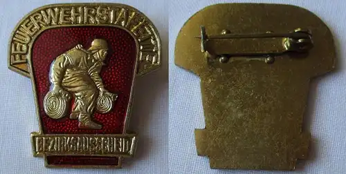DDR Siegeranstecknadel Feuerwehrstafette Bezirksausscheid Bronze (143134)
