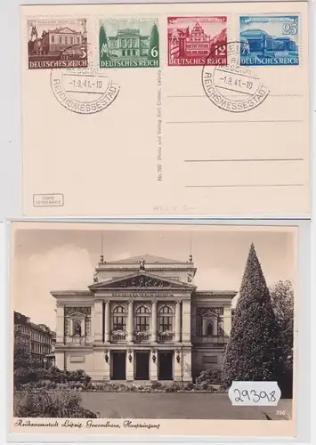 29398 Ansichtskarte Reichsmessestadt Leipzig Leipziger Herbstmesse 1941 SST