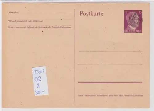 96921 Ganzsachen Postkarte Lokalausgaben Löbau 1945 ungebraucht