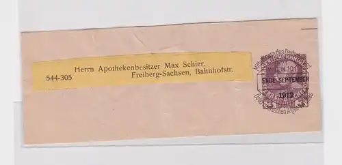 71417 Ganzsachen-Zeitungsschleife des Deutsch-Österr. Alpenverein 3 Heller