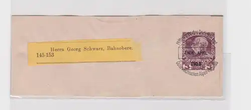 902992 Ganzsachen-Zeitungsschleife des Deutsch-Österr. Alpenverein 3 Heller