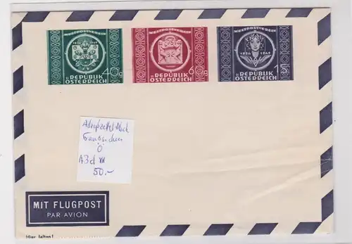 55978 UPU-Flugpost Adresszettel postfrisch Republik Österreich 1874-1949