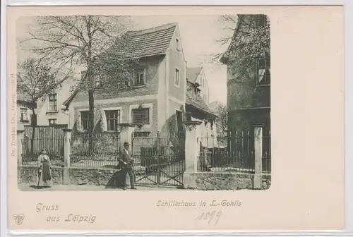 903139 Ak Gruß aus Leipzig Schillerhaus in Leipzig Gohlis um 1900