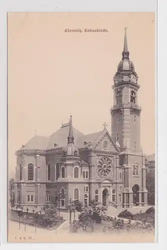 905115 Ak Chemnitz Lukaskirche um 1900