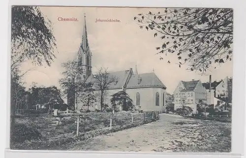 904479 Ak Chemnitz Johanniskirche um 1910