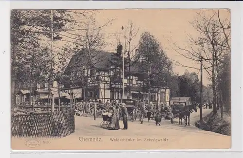 905354 Ak Chemnitz - Waldschänke im Zeissigwalde 1909