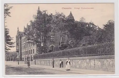 905380 Ak Chemnitz königliches Kreissteueramt um 1910