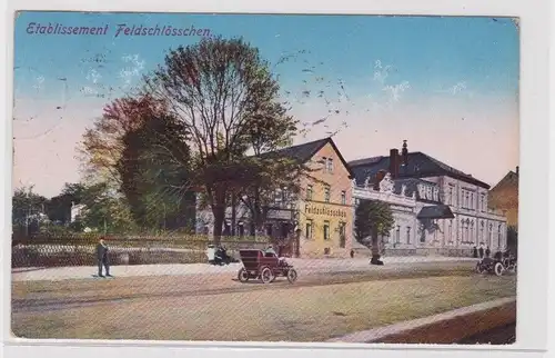 904834 Ak Chemnitz Etablissement Feldschlösschen 1913