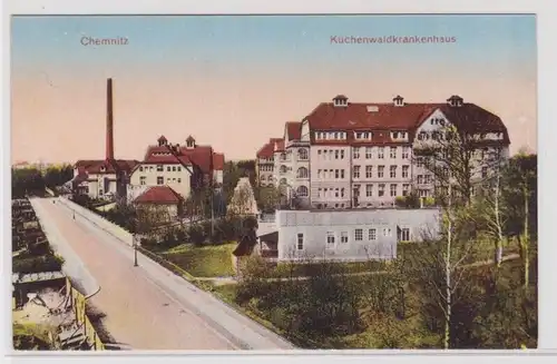 905870 Ak Chemnitz - Küchwaldkrankenhaus um 1920