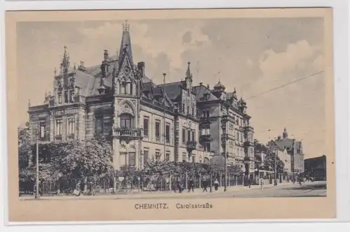 905873 Ak Chemnitz - Carolastraße um 1920