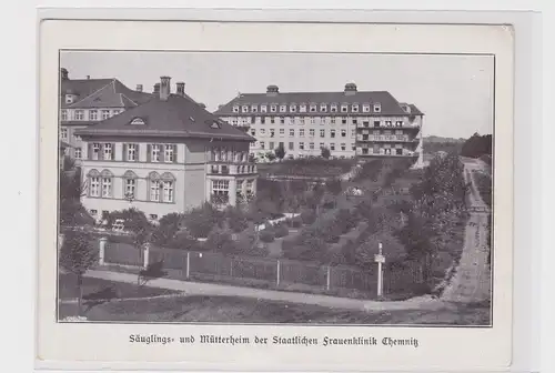 904552 Ak Säuglings- und Mütterheim der Frauenklinik Chemnitz 1930
