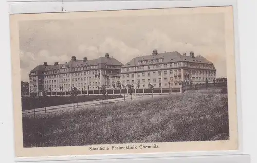904557 Ak Chemnitz staatliche Frauenklinik um 1920