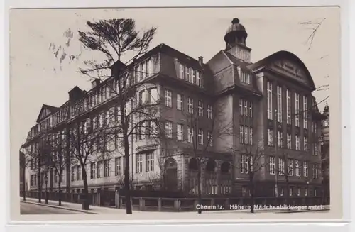 905545 Ak Chemnitz - Höhere Mädchenbildungsanstalt 1929