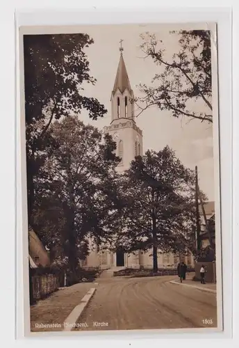 904910 Ak Rabenstein in Sachsen Kirche 1933