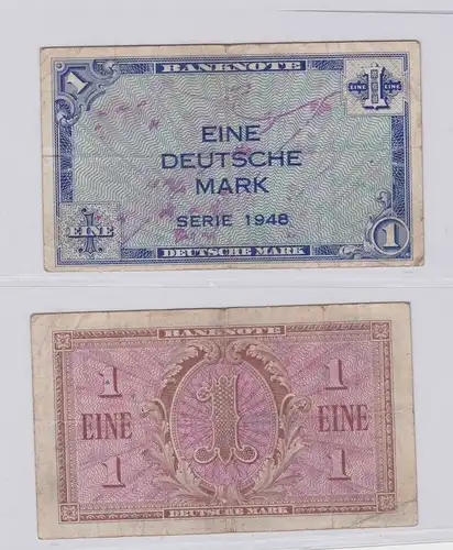 1 Mark Banknote Bank deutscher Länder 1948 Ro.Nr.232 (140234)