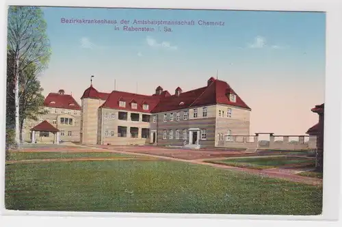 904321 Ak  Bezirkskrankenhaus der Amtshauptmannschaft Chemnitz in Rabenstein