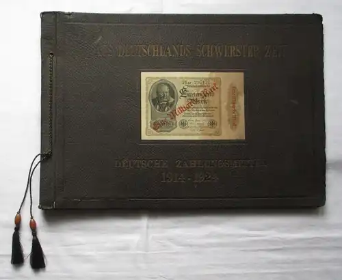 Banknoten Inflation "Aus Deutschlands schwerster Zeit" 1914-1924 (107339)