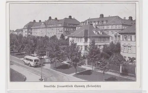 904338 Ak Chemnitz - staatliche Frauenklinik Teilansicht um 1930