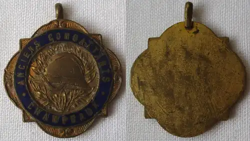 Bronze Medaille Anciens Combattants Champeaux 1.Weltkrieg (117193)