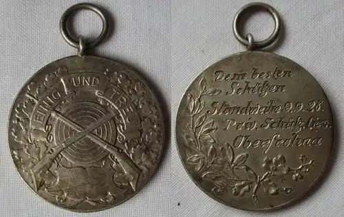 Abzeichen Standweihe 1928 Priviligierte Schützengesellschaft Oberfrohna (162465)