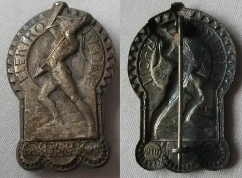 Abzeichen technische Truppe Elektro Baon Weltkrieg 1915 - 1918 (121095)