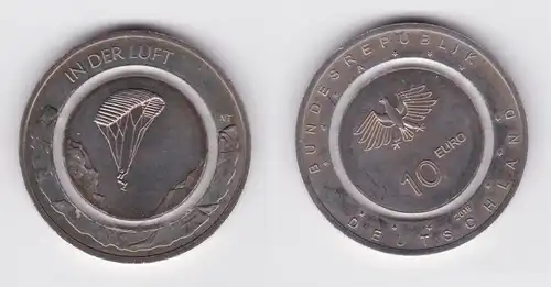 10 Euro Münze Deutschland In der Luft 2019 A vz/Stgl. (107839)