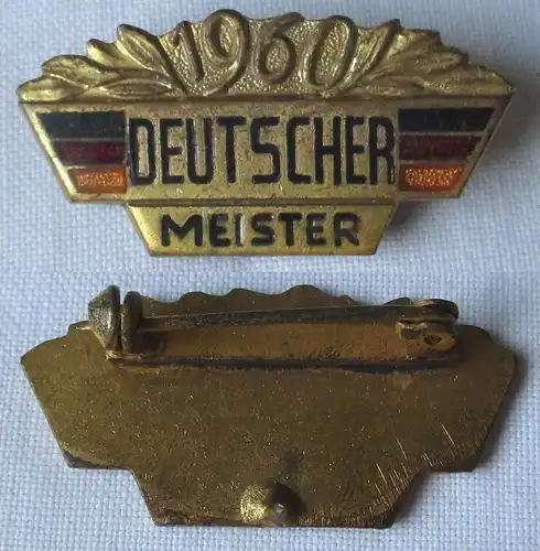 DDR Abzeichen Sport Deutscher Meister 1960 (162718)