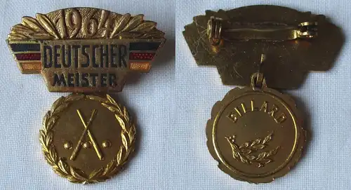 DDR Abzeichen Sport Deutscher Meister 1964 im Billard (162424)