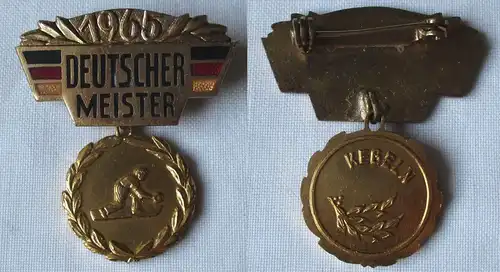 DDR Abzeichen Sport Deutscher Meister 1965 im Kegeln (162248)