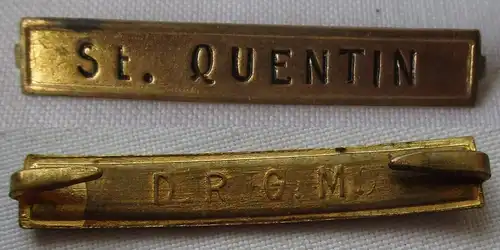 Gefechtsspange "St. Quentin" zur Kyffhäuser-Kriegsdenkmünze 1914-1918 (118836)