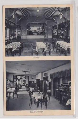 906385 AK Burgstädt - Konzert-, Ball- und Park-Etablissement Taurastein 1936