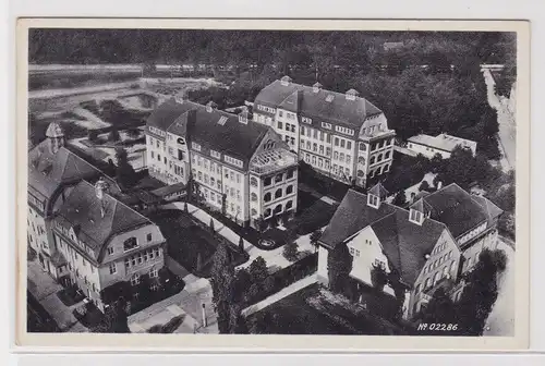 905144 Ak Chemnitz - Stadtkrankenhaus im Küchwald Luftaufnahme
