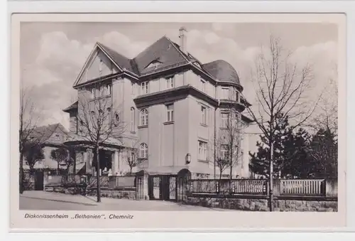 905292 Ak Chemnitz - Diakonissenheim "Bethanien", Straßenansicht 1933