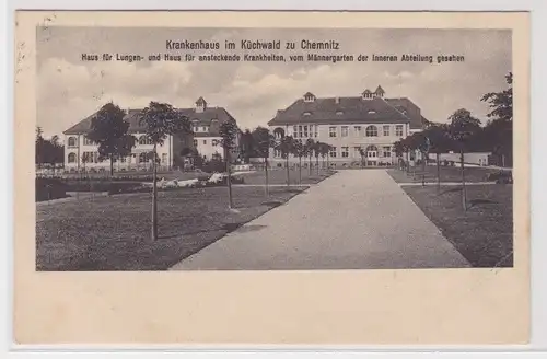 905084 Ak Krankenhaus im Küchwald zu Chemnitz - Haus für Lungen Krankheiten 1925