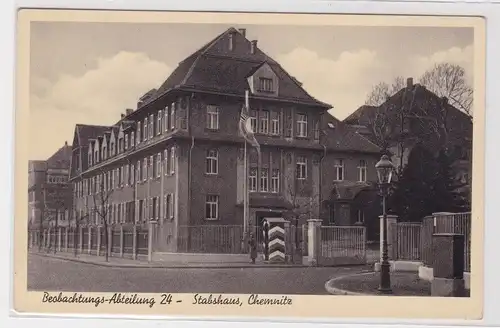 904823 Ak Chemnitz - Beobachtungs-Abteilung 24, Stabshaus