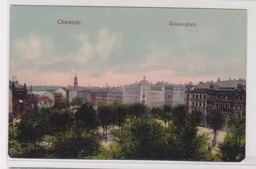 904889 Ak Chemnitz Zöllnerplatz um 1910