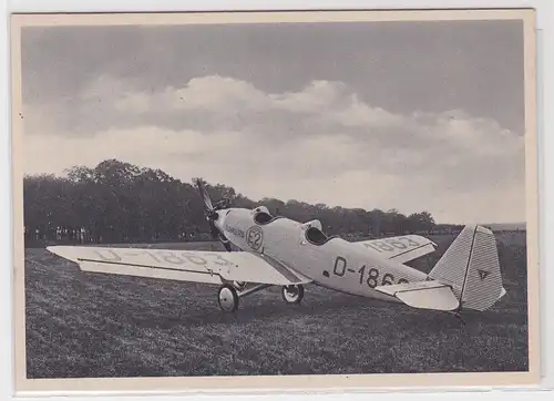 902845 Typenkarte Nr. 40 Ganzmetall Flugzeug Junkers Junior A 50 Bj. 1928