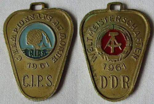 DDR Medaille C.I.P.S. Angler Weltmeisterschaften 1961 (102976)