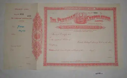 Blanko Aktie The Peruvian Corporation 1862 bis 1886 (127155)